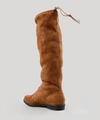 Bota-Infantil-em-Suede-Cano-Alto-Caramelo-9050099-Caramelo_3