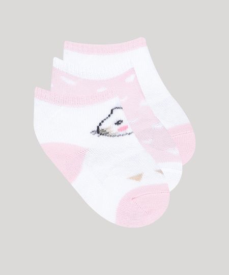 Kit-de-3-Meias-Infantis-Cano-Medio-Multicor-9160692-Multicor_1 Kit-de-3-Meias-Infantis-Cano-Medio-Multicor-9160692-Multicor_1