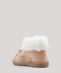 Bota-Infantil-Coturno-com-Pelo-em-Suede-Bege-Claro-9108613-Bege_Claro_3