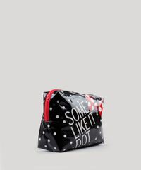 Necessaire-Feminina-Minnie-de-Poa-com-Laco-Preto-8739692-Preto_2