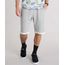 Bermuda-Masculina-em-Moletom-com-Bolsos-Cinza-Mescla-Claro-8886545-Cinza_Mescla_Claro_1