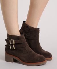 Bota-Feminina-Moleca-Cano-Baixo-com-Fivelas-Marrom-9083651-Marrom_2