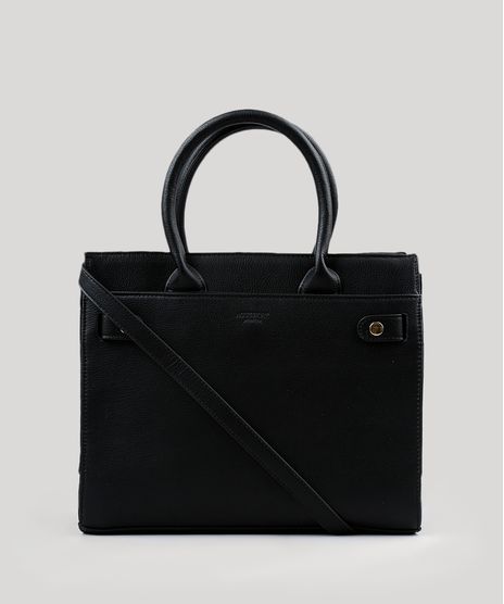 Bolsa-Feminina-Trapezio-com-Alcas-Fixas-Preta-8412332-Preto_1