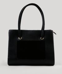 Bolsa-Feminina-Shoulder-com-Alca-Fixa--Preto-8883251-Preto_1