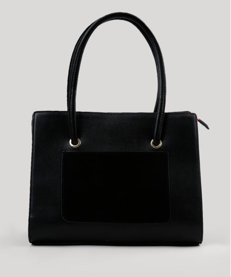 Bolsa-Feminina-Shoulder-com-Alca-Fixa--Preto-8883251-Preto_1