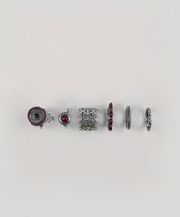 Kit-de-6-Aneis-Femininos--Prateado-1-8717426-Prateado_1_3