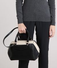 Bolsa-Feminina-Bau-Bicolor-com-Alca-Transversal-Preta-8878202-Preto_2 Bolsa-Feminina-Bau-Bicolor-com-Alca-Transversal-Preta-8878202-Preto_2