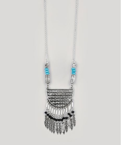 Colar-Feminino-Longo-com-Franja--Prateado-9029798-Prateado_1
