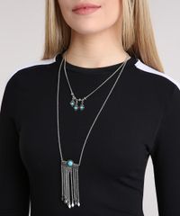 Colar-Feminino-Longo-com-Franja--Prateado-9029798-Prateado_2