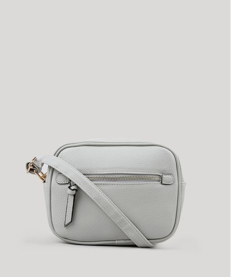 Bolsa-Feminina-Transversal-com-Bolso-Cinza-claro-8873284-Cinza_Claro_1