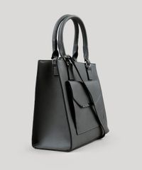 Bolsa-Feminina-Trapezio-com-Bolsos-e-Alca-Removivel-Chumbo-8883248-Chumbo_3