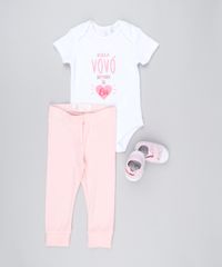 Body-Infantil--Na-Casa-da-Vovo-Quem-Manda-Sou-Eu--em-Manga-Curta-com-Decote-Redondo-em-Algodao---Sustentavel-Branco-8920491-Branco_3