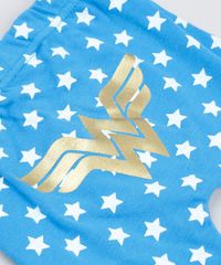 Calca-Infantil-Mulher-Maravilha-Estampada-de-Estrelas-em-Algodao---Sustentavel-Azul-8928718-Azul_4