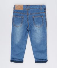Calca-Jeans-Infantil-com-Forro-em-Malha--Azul-Medio-8865950-Azul_Medio_2