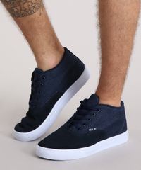 Tenis-Masculino-Ollie-Cano-Alto-em-Suede-com-Jeans-Azul-Marinho-9182190-Azul_Marinho_2 Tenis-Masculino-Ollie-Cano-Alto-em-Suede-com-Jeans-Azul-Marinho-9182190-Azul_Marinho_2