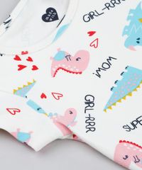 Vestido-Infantil-Estampado-de-Dinossauros-com-Algodao---Sustentavel-Manga-Curta-Decote-Redondo-Off-White-9151582-Off_White_4