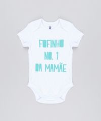 Body-Infantil--Fofinho-N-1-da-Mamae--Manga-Curta-Decote-Redondo-em-Algodao---Sustentavel-Branco-8920567-Branco_1