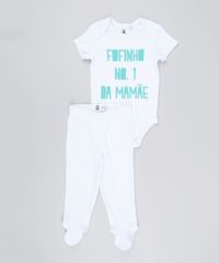 Body-Infantil--Fofinho-N-1-da-Mamae--Manga-Curta-Decote-Redondo-em-Algodao---Sustentavel-Branco-8920567-Branco_3