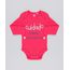 Body-Infantil--Cuidado-Papai-Ciumento--em-Manga-Longa-com-Decote-Redondo-em-Algodao---Sustentavel-Rosa-Escuro-8920964-Rosa_Escuro_1