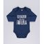 Body-Infantil--Cuidado----Alto-Nivel-de-Fofura--em-Manga-Curta-com-Decote-Redondo-em-Algodao---Sustentavel-Azul-Marinho-8921661-Azul_Marinho_1