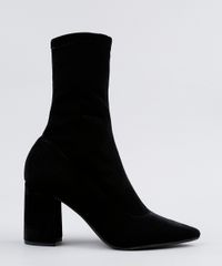 Bota-Meia-Feminina-em-Veludo-Bico-Fino-Salto-Alto-Preta-9075705-Preto_1