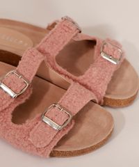 Rasteirinha-Feminina-Oneself-com-Fivelas-e-Pelo-Rose-9986257-Rose_3
