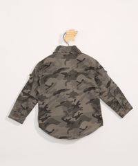 Camisa-de-Sarja-Infantil-Manga-Longa-Camuflada-Verde-Militar-9978514-Verde_Militar_2