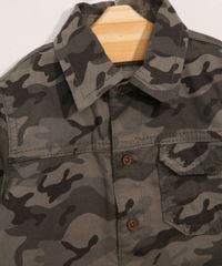 Camisa-de-Sarja-Infantil-Manga-Longa-Camuflada-Verde-Militar-9978514-Verde_Militar_5