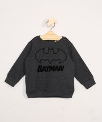 Blusa-de-Moletom-Infantil-Batman-Cinza-Mescla-Escuro-9976933-Cinza_Mescla_Escuro_1