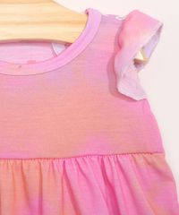 Vestido-Infantil-Tie-Dye-Estampado-com-Recorte-Manga-Curta---Calcinha-Multicor-9979659-Multicor_3
