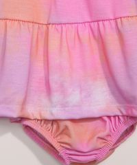 Vestido-Infantil-Tie-Dye-Estampado-com-Recorte-Manga-Curta---Calcinha-Multicor-9979659-Multicor_4