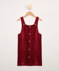 Salopete-de-Veludo-Infantil-com-Botoes-Vinho-9820219-Vinho_1