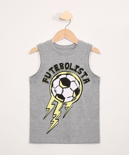 Regata-Infantil--Futebolista--Cinza-Mescla-9976746-Cinza_Mescla_1