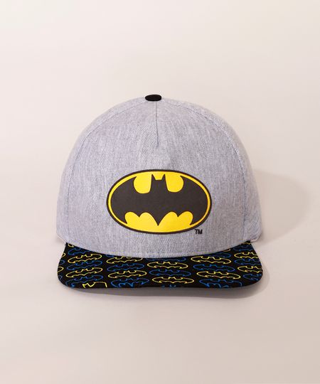 Bone-Infantil-Aba-Reta-Batman-Cinza-Mescla-9948021-Cinza_Mescla_1
