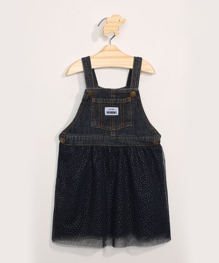 Jardineira-Jeans-Infantil-com-Tule-Azul-Escuro-9966266-Azul_Escuro_1 Jardineira-Jeans-Infantil-com-Tule-Azul-Escuro-9966266-Azul_Escuro_1