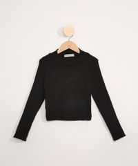 Blusa-Juvenil-Manga-Longa-Canelada-Gola-Alta-Preta-9979104-Preto_1