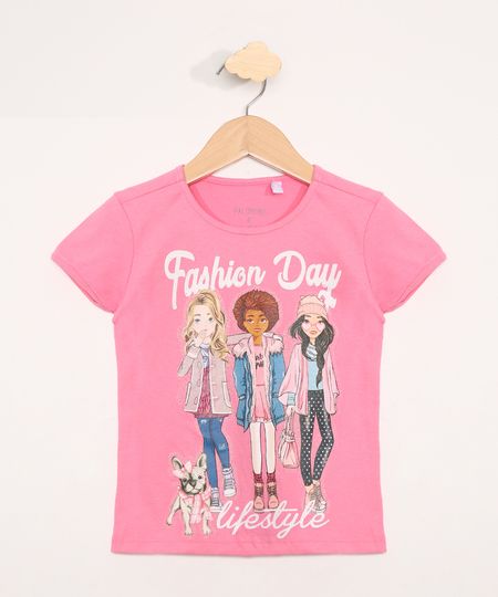 Blusa-Infantil-Manga-Curta--Fashion-Day--Rosa-9976458-Rosa_1 Blusa-Infantil-Manga-Curta--Fashion-Day--Rosa-9976458-Rosa_1