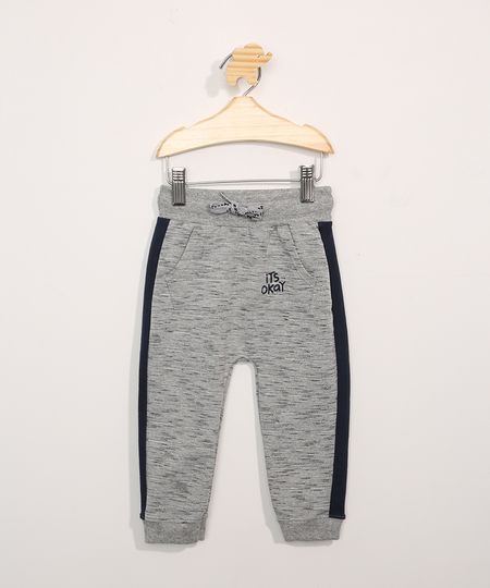 Calca-de-Moletom-Infantil-Saruel-com-Faixa-Lateral-Cinza-Mescla-9980216-Cinza_Mescla_1