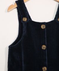Salopete-de-Veludo-Infantil-com-Botoes-Azul-Marinho-9820218-Azul_Marinho_3