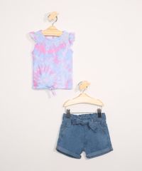 Blusa-Infantil-Tie-Dye-Estampada-Manga-Curta-Multicor-9979663-Multicor_3