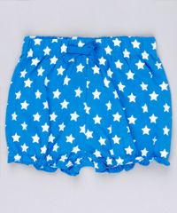 Short-Infantil-Mulher-Maravilha-Estampado-de-Estrelas-com-Babados-em-Algodao---Sustentavel-Azul-8928746-Azul_2