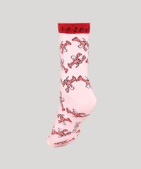 Meia-Feminina-Cano-Alto-Friends-Lagostas-Vermelha-9977768-Vermelho_2