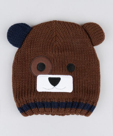 Gorro-Infantil-com-Bordado-de-Urso-Marrom-8868163-Marrom_1 Gorro-Infantil-com-Bordado-de-Urso-Marrom-8868163-Marrom_1
