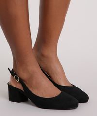 Scarpin-Feminino-Bico-Redondo-Vizzano-com-Abertura-Salto-Baixo-em-Suede-Preto-9191104-Preto_2
