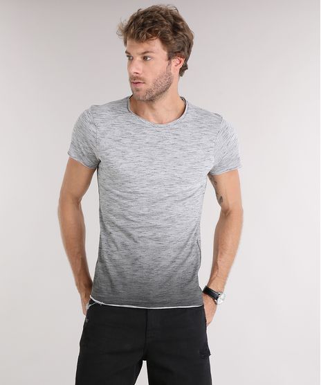Camiseta-Masculina-Slim-Fit-Degrade-Manga-Curta-Gola-Redonda-Cinza-Mescla-9114977-Cinza_Mescla_1