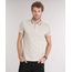 Polo-Masculina-Slim-Fit-em-Malha-Texturizada-Manga-Curta-Bege-9114976-Bege_1
