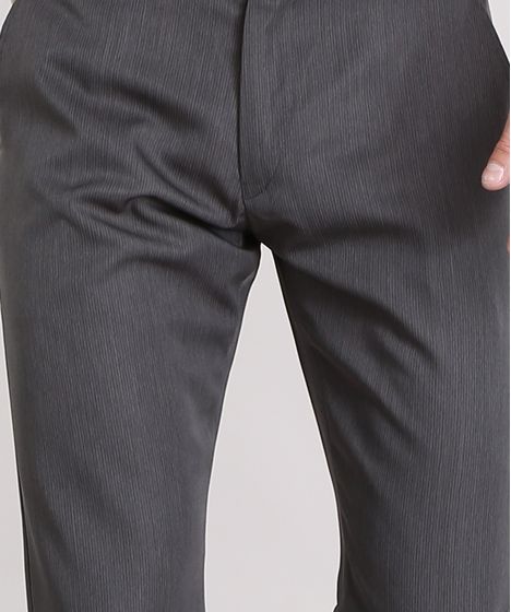 calça masculina risca de giz