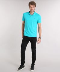 Polo-Masculina-Basica-em-Piquet-Manga-Curta--Verde-Agua-8317616-Verde_Agua_3