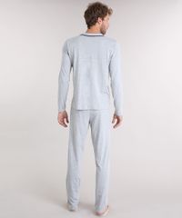 Pijama-Masculino-Gola-V-com-Botoes-Manga-Longa-Cinza-Mescla-Claro-8611091-Cinza_Mescla_Claro_2 Pijama-Masculino-Gola-V-com-Botoes-Manga-Longa-Cinza-Mescla-Claro-8611091-Cinza_Mescla_Claro_2