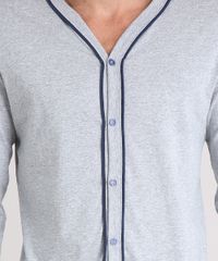 Pijama-Masculino-Gola-V-com-Botoes-Manga-Longa-Cinza-Mescla-Claro-8611091-Cinza_Mescla_Claro_3 Pijama-Masculino-Gola-V-com-Botoes-Manga-Longa-Cinza-Mescla-Claro-8611091-Cinza_Mescla_Claro_3